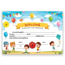 Diploma de absolvire a clasei pregatitoare (DZC02)