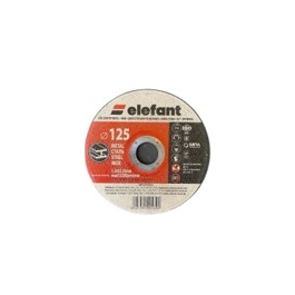 disc abraziv pentru metal+inox ELEFANT 125*1,2*22,23