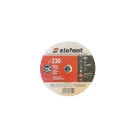 disc abraziv pentru metal+inox ELEFANT 230*2,0*22,23