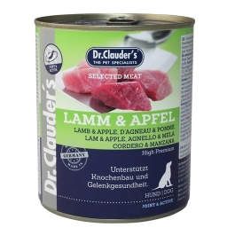 Hrana uscata Caini, Miel si mere, 800 g, Dr. Clauder`s Selected Meat 