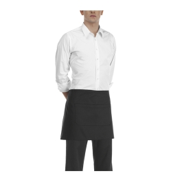 Sort barman, poliester si bumbac, culoare neagra, dimensiuni 400x700mm