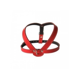 Exotic-K Ham L1 Piele Captusit 32-40 cm/16 mm - Rosu
