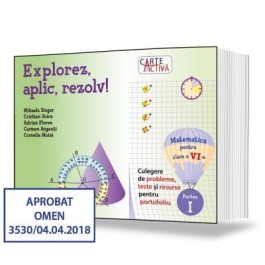 Explorez, aplic, rezolv! Culegere de probleme, teste și resurse pentru portofoliu, clasa a VI-a, partea I - Mihaela Singer, Cristian Voica