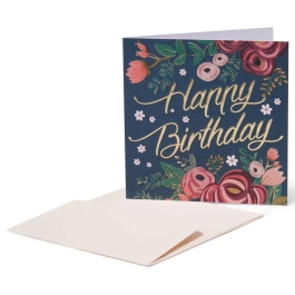 Felicitare Small Vintage Flowers, Legami
