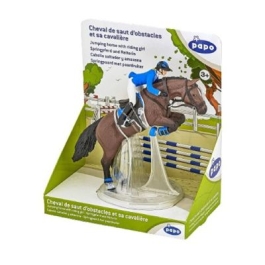 Figurina Cal sarind cu jocherita, Papo