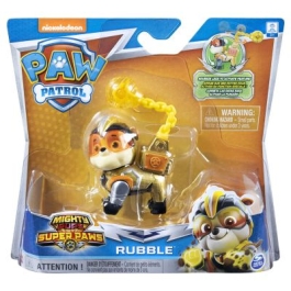 Figurina Patrula Catelusilor, super erou Rubble