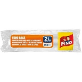 Fino pungi alimentare 2 L, 250 buc