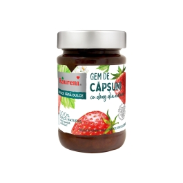 Gem capsuni dulce fara dulce 230 g, Raureni