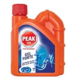 Peak Out Gel Forte pentru desfundat tevi, 500 ml