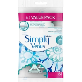 GILLETTE SIMPLY VENUS2 APARAT DE RAS ALOE 2LAME 6BUC