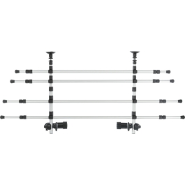 Grilaj Auto, 105-172 cm/46-60 cm, Gri/Negru, 13172