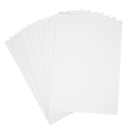 Hartie gumata A4, 1.3mm, alb, set 10 coli, Colorarte