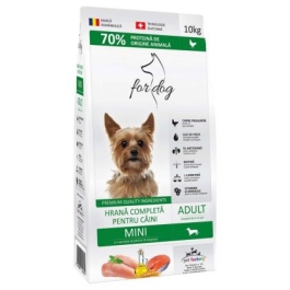 Hrana uscata pentru caini adult de talie mica, 10 kg, For Dog