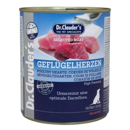 Hrana umeda, Caini, 800 g, Dr. Clauder`s Selected Meat Junior