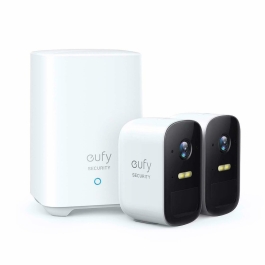 Kit supraveghere video eufyCam 2C Security wireless, HD 1080p, IP67, Nightvision, 2 camere video