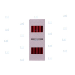 LUMANARI CONICE ROSU METAL S30-230 A10 10BUC/SET