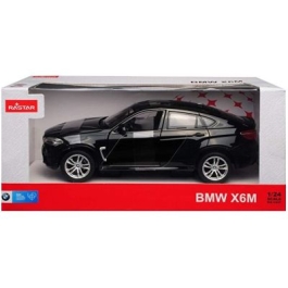 Masinuta metalica BMW X6M negru, Rastar