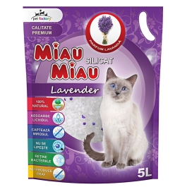 MIAU MIAU Asternut silicatic lavanda 5L