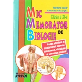 Mic memorator de biologie clasa a XI-a - Teodora Lazar