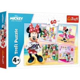 Puzzle minunata Minnie, 60 de piese