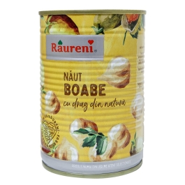 Naut Boabe cutie 425 ml Raureni