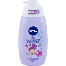 NIVEA KIDS SAMPON&GEL DE DUS 500ML BERRY