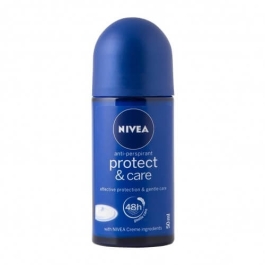 Nivea Deodorant roll-on Protect and Care 0 alcohol, 50 ml