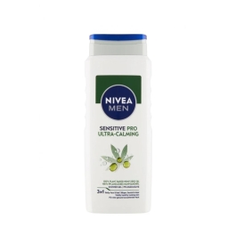 Gel dus barbati,extract canepa, Sensitive Pro, 500 ml Nivea