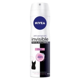 Nivea Deodorant spray Invisible for Black&White Clear, 150 ml
