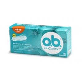 O.B. Tampoane Super, 16 buc