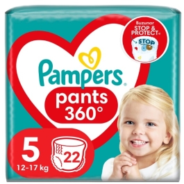 Scutece Chilotel marimea 5, 12-17 kg, 22 buc - Pampers Pants