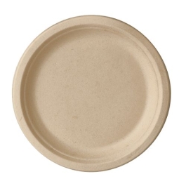 Set 50 farfurii, unica folosinta, fabricate din trestie de zahar