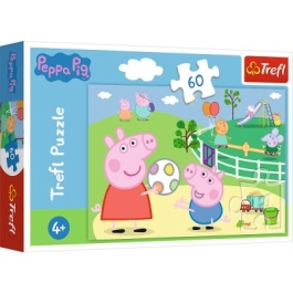 Puzzle Peppa Pig distractie cu prietenii