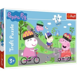 Puzzle purcelusa Peppa Pig