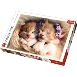 Puzzle pisicute somnoroase, Trefl