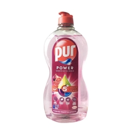 Pur Power Detergent de vase Smochine si rodie, 450 ml