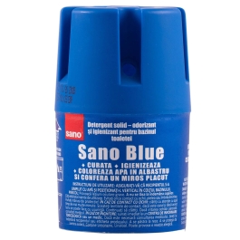 Sano Odorizant solid pentru rezervorul toaletei, Albastru, 150g