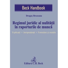 Regimul juridic al nulitatii in raporturile de munca. Explicatii. Jurisprudenta. Formulare si modele (Dragos Brezeanu)