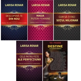 Pachet format din 4 carti - Larisa Renar + CADOU Destine ale reginelor frumusetii - Vasile Dumitru Fulger