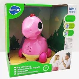 Baby dino huayangosaurus cu sunete si lumini, Hola