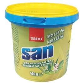 Sano Detergent pasta de vase lamaie si aloe vera, 500 g