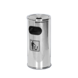 Scrumiera, inox, diametru 350mm