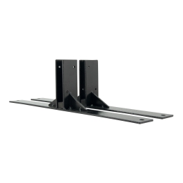 Set 2 picioare tabla, culoare neagra, dimensiuni 144x40x402