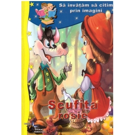 Scufita Rosie. Invat sa citesc cu litere de tipar