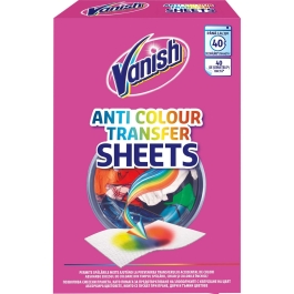 Vanish Servetele anti-transfer de culoare, 40 buc