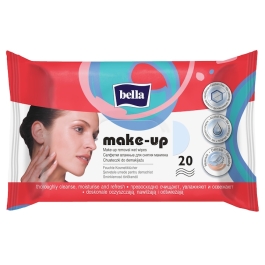 BELLA SERVETELE DEMACHIANTE ALOE&HIBISCUS 20BUC