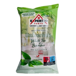 Servetele umede White Tea & Bamboo, 50 buc Expertto
