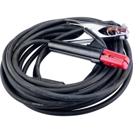 Set cablu cu cleste de sudura + cablu cu cleste de masa, 12 mmp , 300A