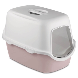 STEFANPLAST Litiera Acoperita Cathy Pink 56x40x40 cm