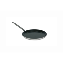 Tigaie pentru clatite, linia Profesional, maner din otel, exterior din aluminiu,  diametru 260mm